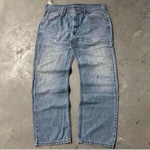 Vintage Y2K Levi’s 569 loose light wash baggy jeans